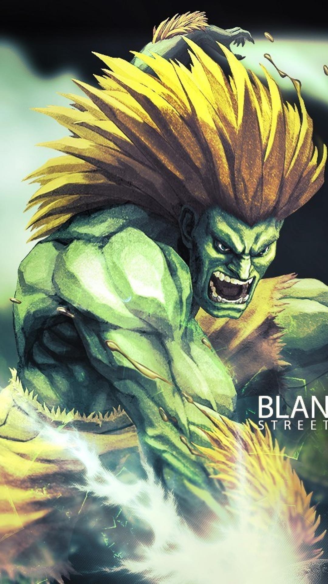 1080x1920 Simply: Blanka Street Fighter Street Fighter IV, Phone