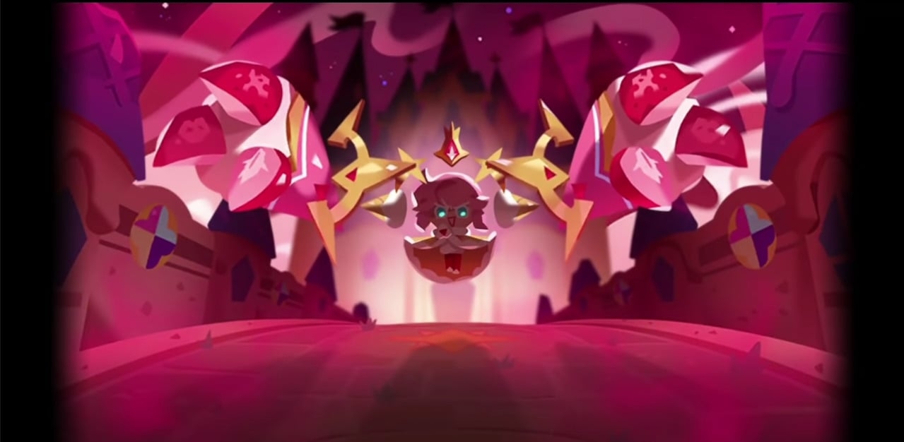 1280x630 Cookie Run Strawberry Cookie Wallpaper, Dual Screen