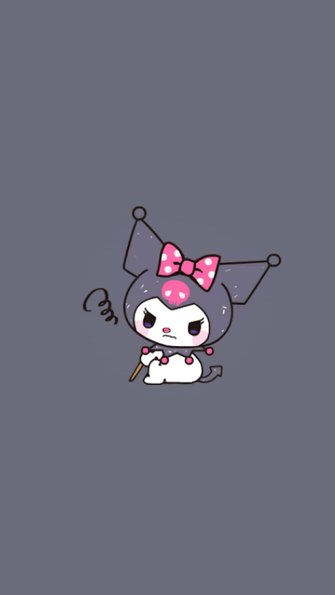 1090x1920 Download Cute Kuromi Kawaii Wallpaper for Your Phone Wallpaper, Phone