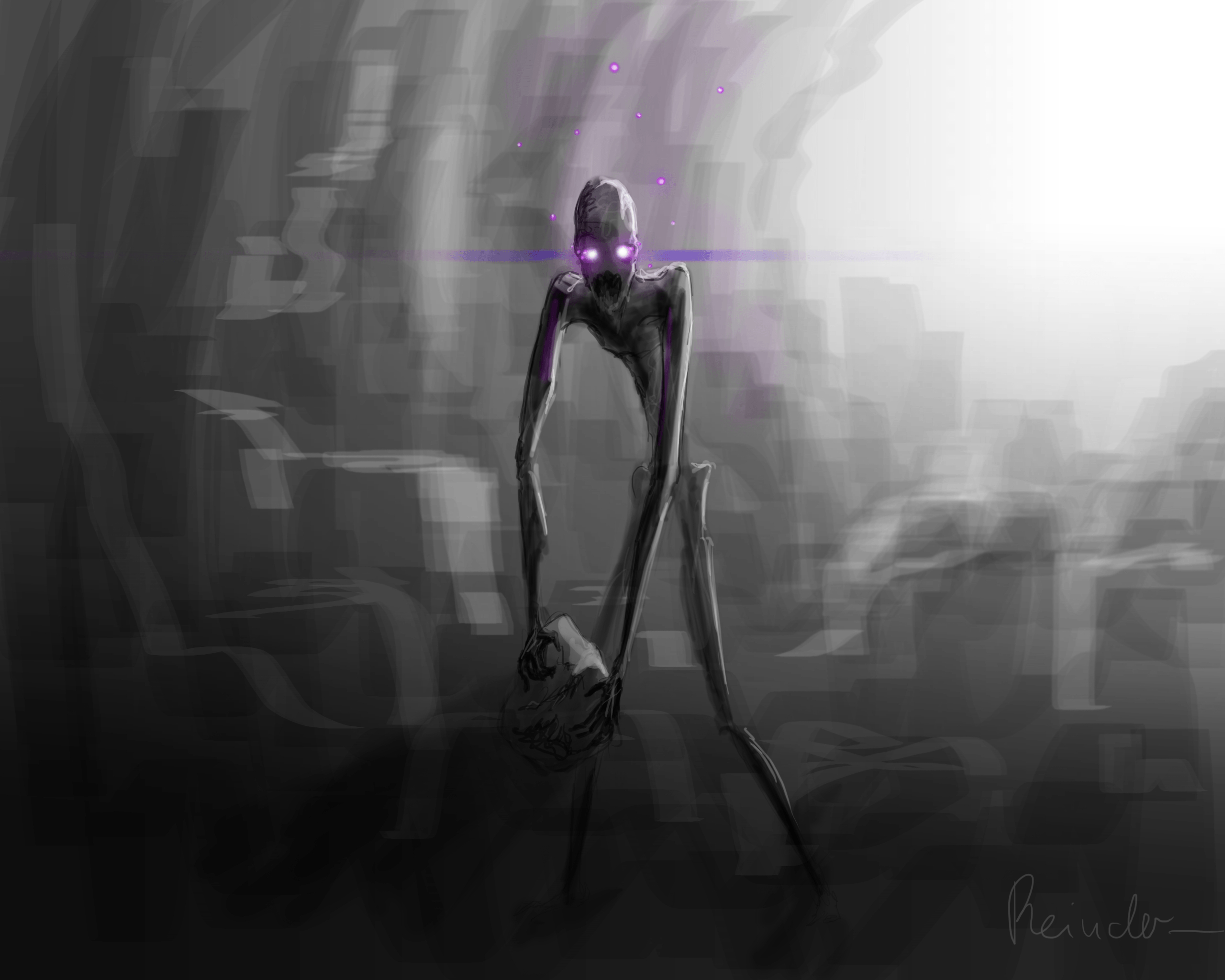 2560x2050 Enderman, Desktop