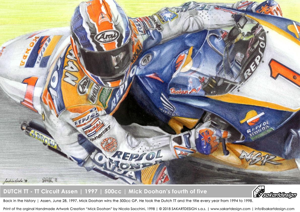 1200x850 BACK IN THE HISTORY: MICK DOOHAN, ASSEN GP, 1997 Design, Desktop