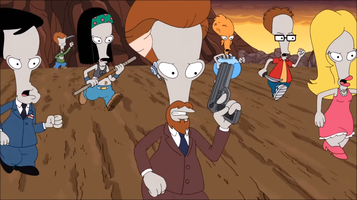 1370x770 American Dad, Desktop