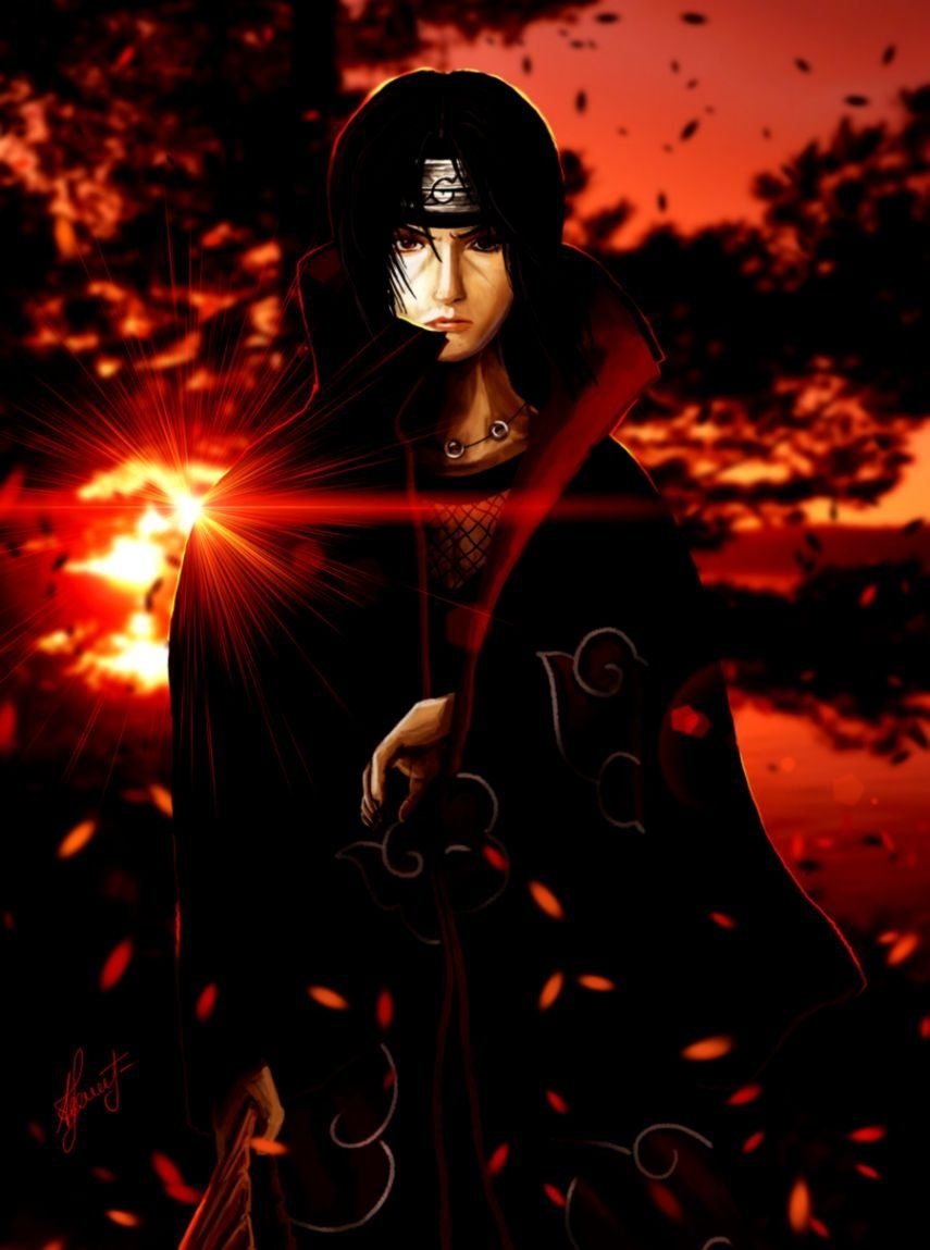 860x1150 Wallpaper Android Itachi Uchiha, Phone