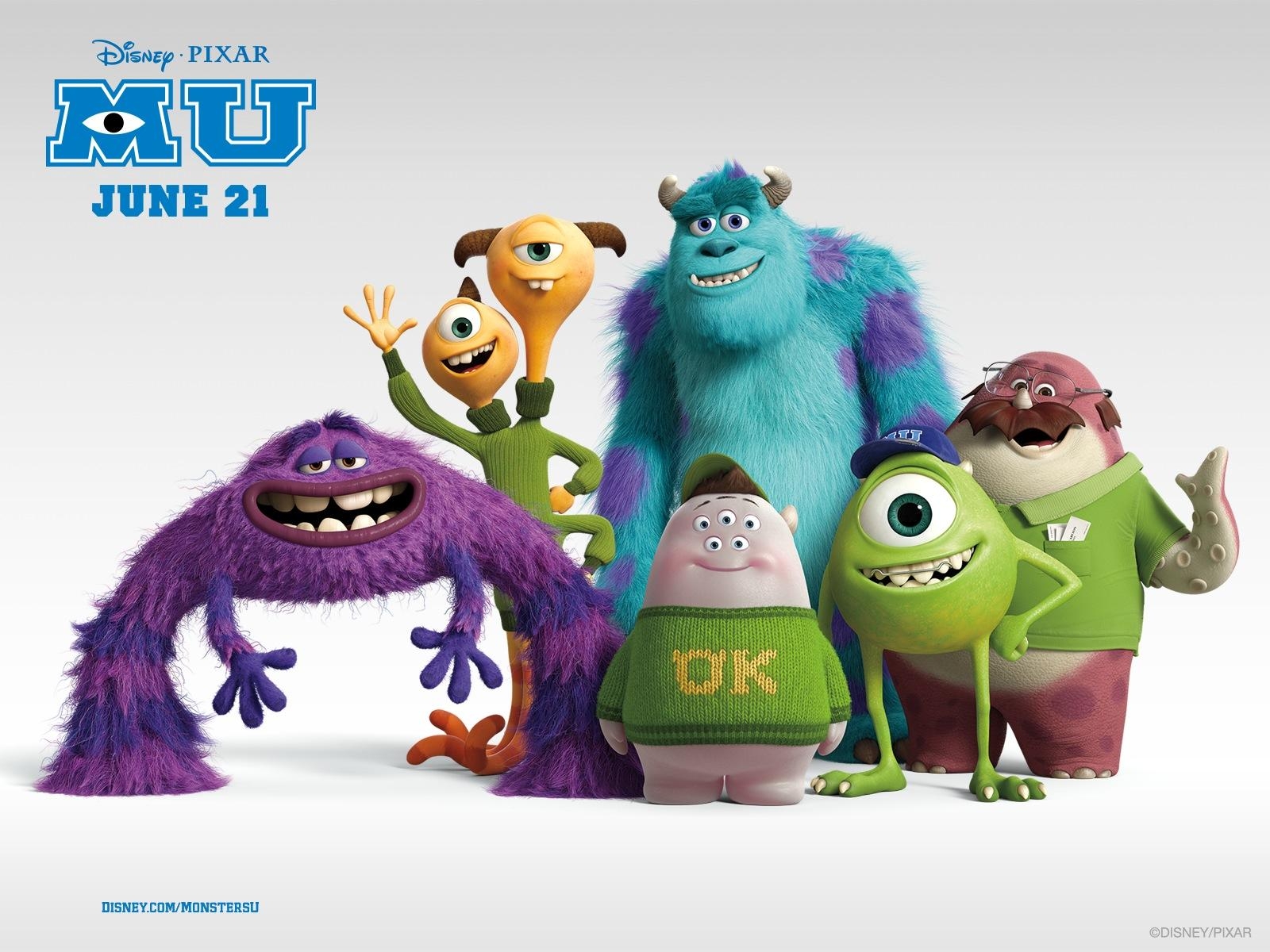 1600x1200 Monsters University Animation Movie HD Wallpaper, Desktop