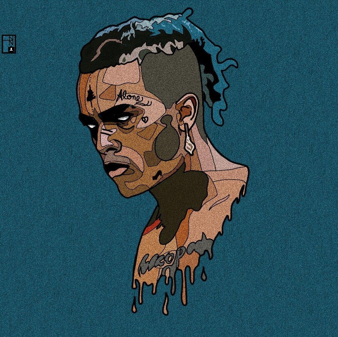 1080x1080 XXXTENTACION Art, Desktop