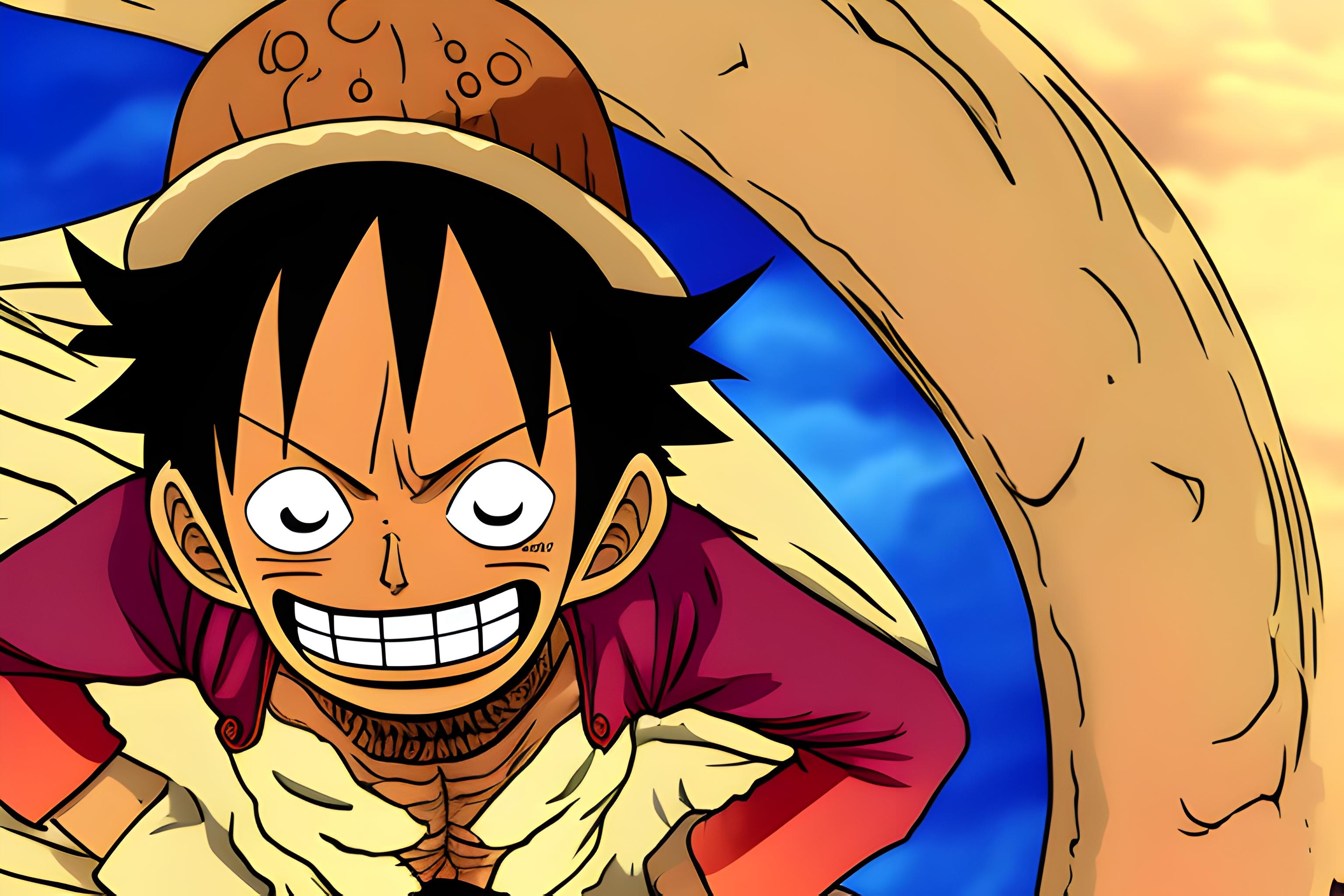 3080x2050 luffy from one piece on the moon, Desktop