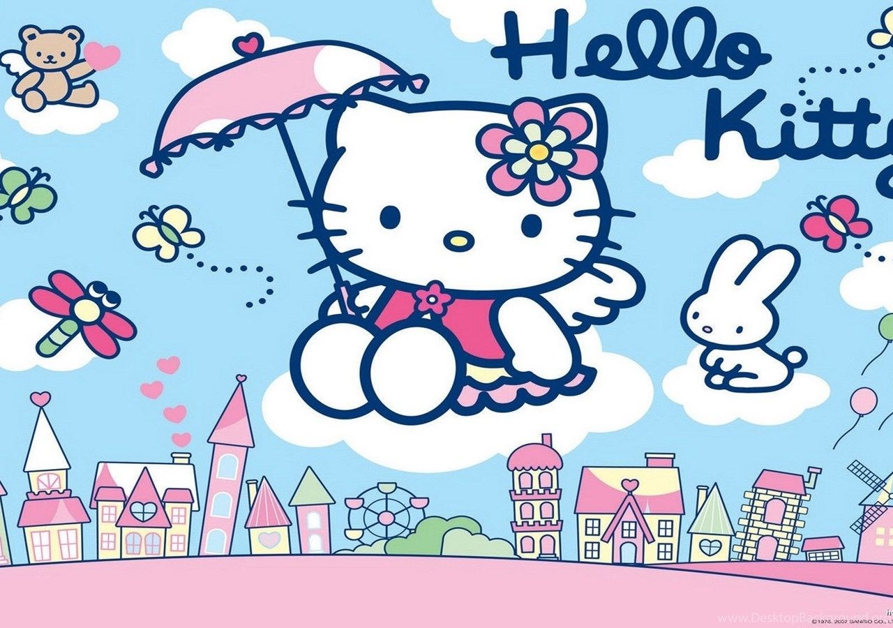 1280x900 Hello Kitty Easter Wallpaper Desktop Background, Desktop