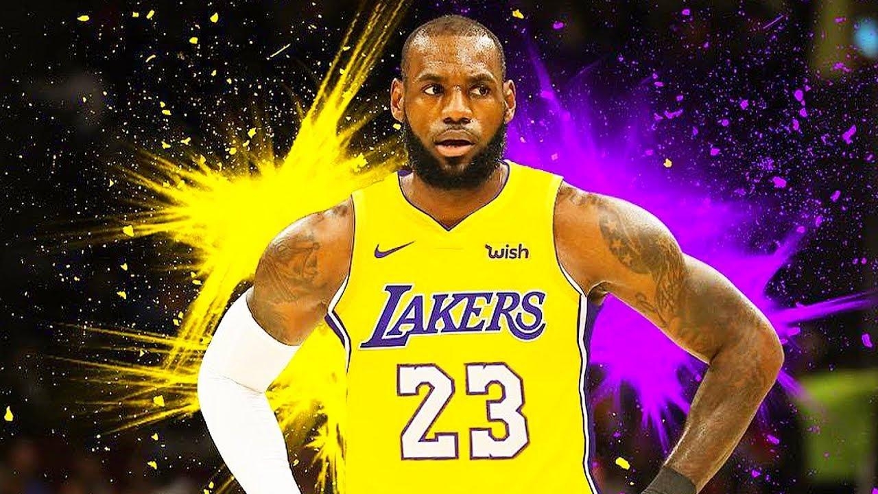 1280x720 Nike LeBron James LA Lakers, Desktop