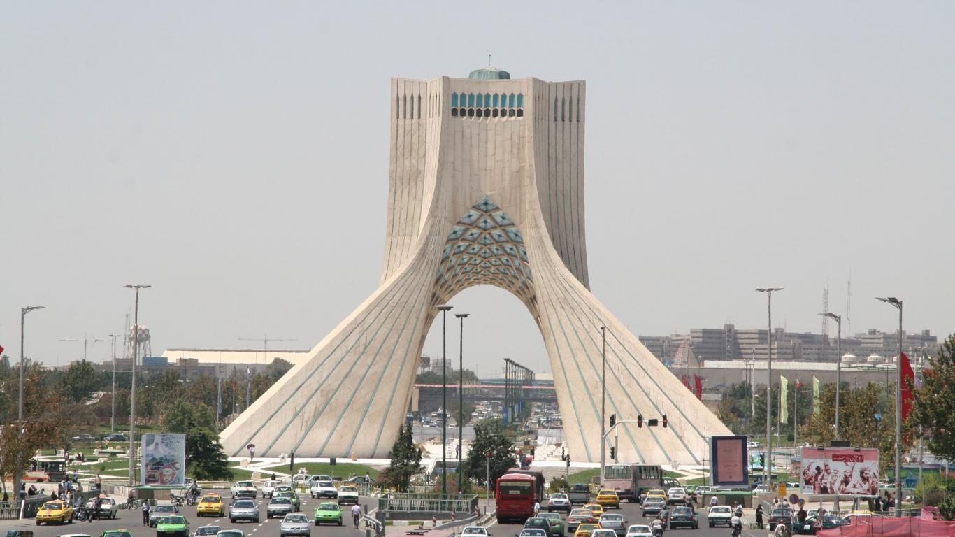 1370x770 Iran Azadi Square Tehran City Wallpaper. Hot HD Wallpaper, Desktop