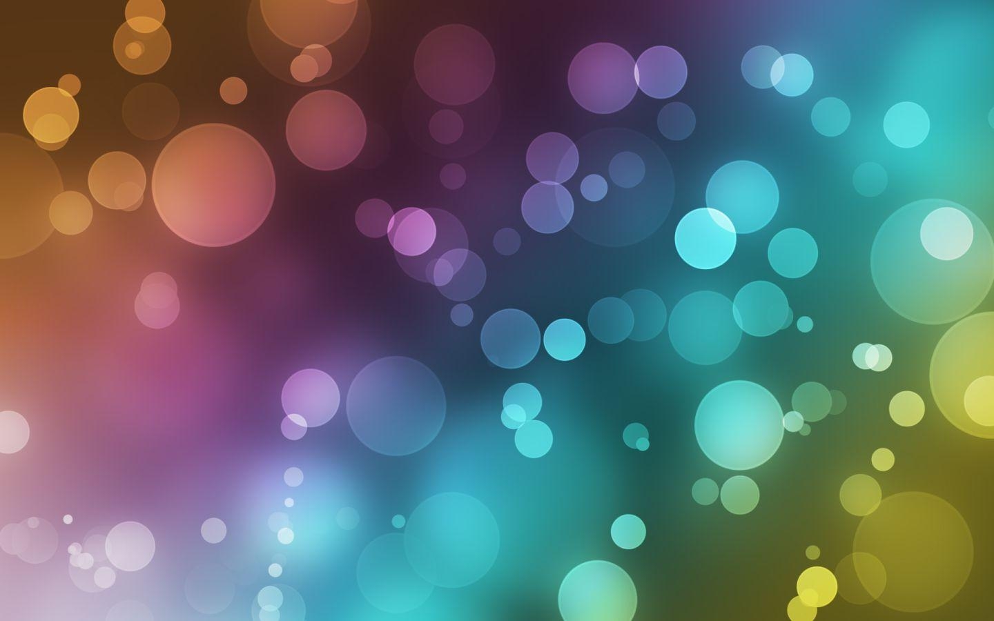 1440x900 Yellow, Blue, Pink, Purple, Orange Bokeh Texture widescreen, Desktop
