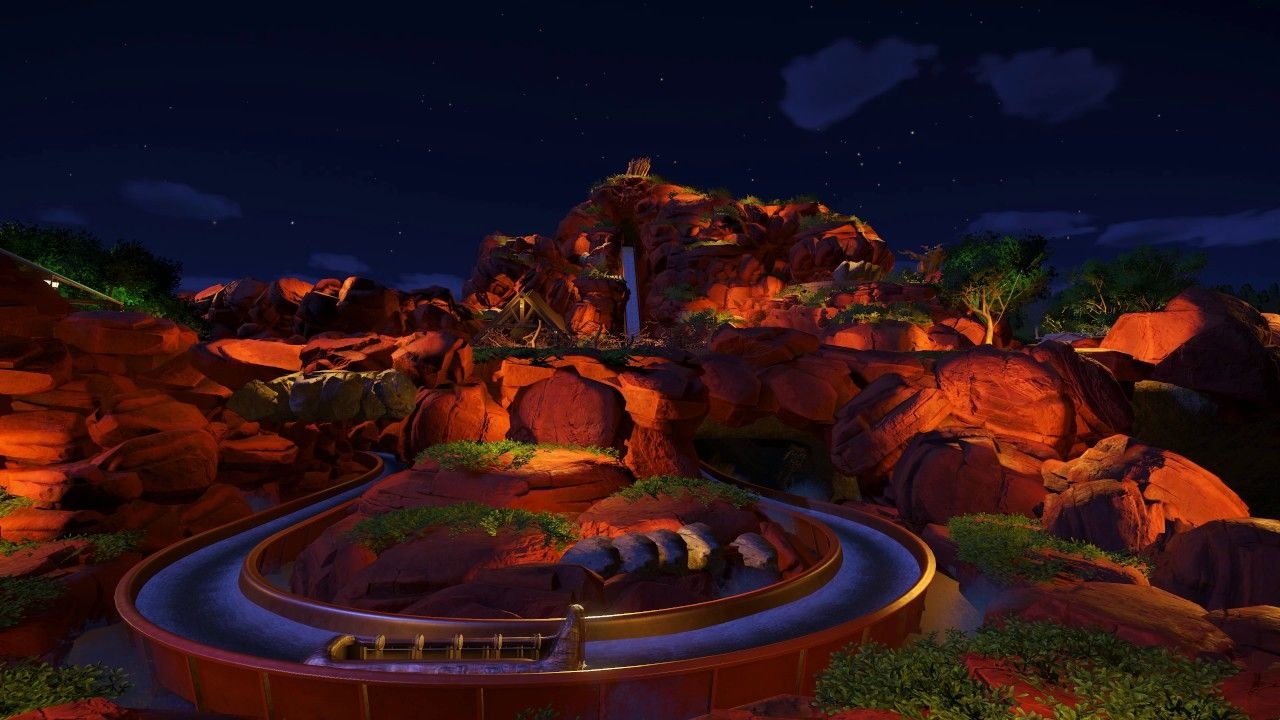 1280x720 VGW: 4K Splash Mountain, Desktop