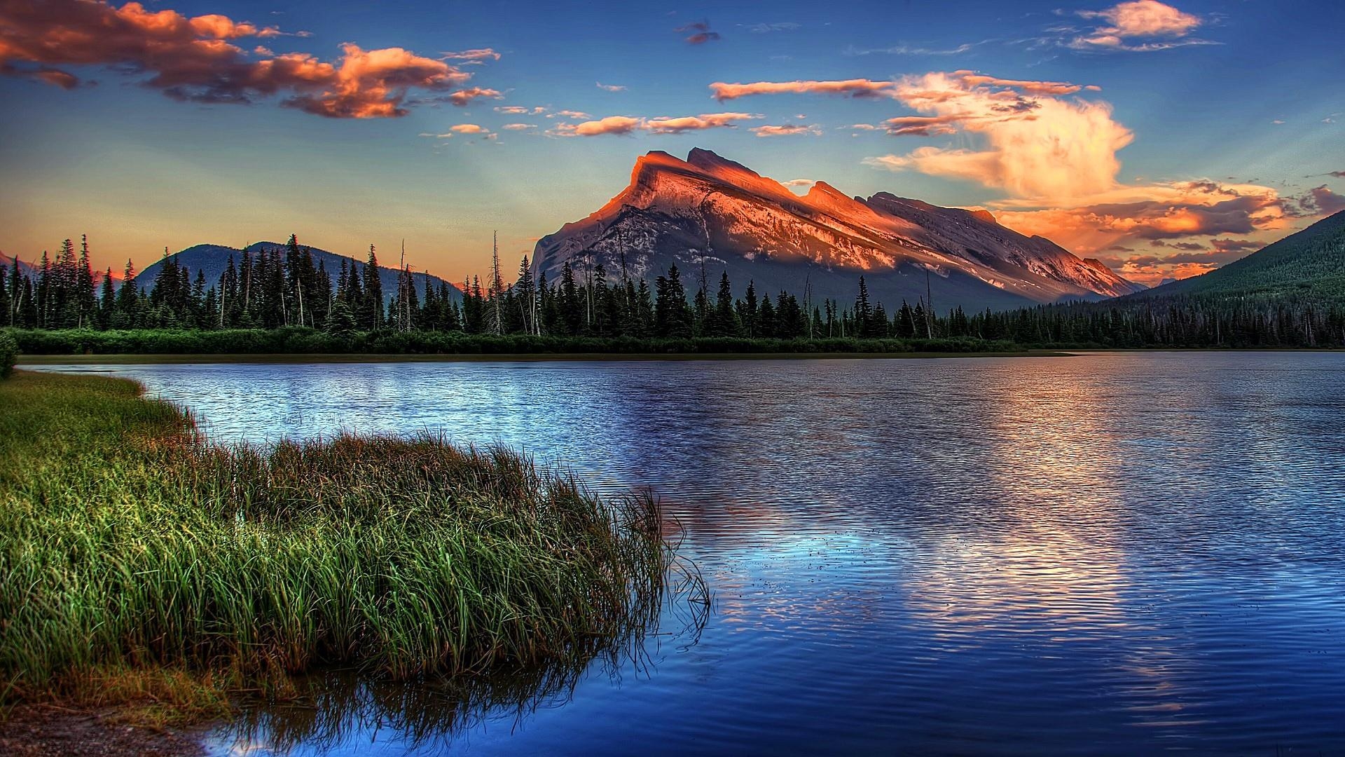 1920x1080 Vermillion Lakes, Banff National Park Wallpaper. Wallpaper Studio, Desktop