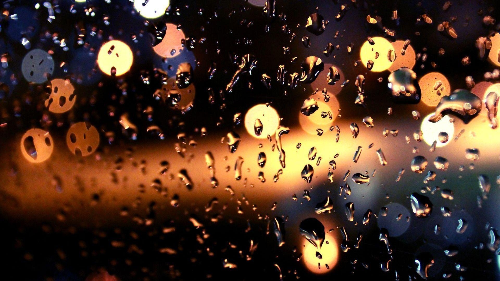 1920x1080 Rain drops on the window Wallpaper #, Desktop