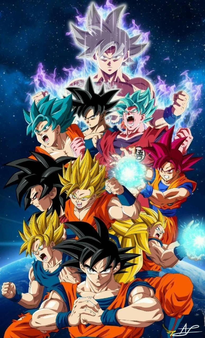 780x1280 Download GOKU FORMS Wallpaper, Phone