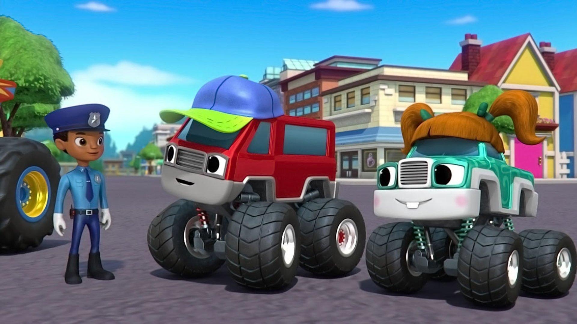 1920x1080 Blaze and the Monster Machines: Officer Blaze on Philo, Desktop