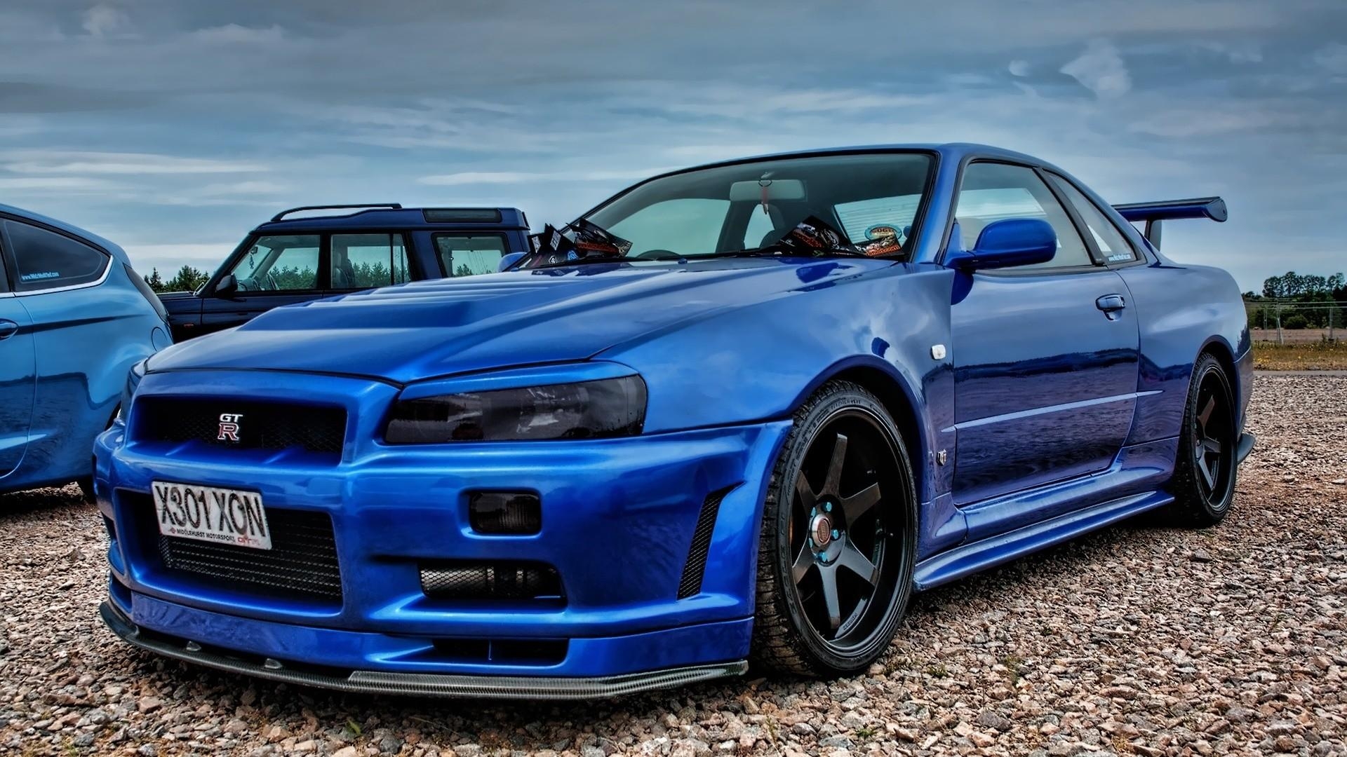 1920x1080 Nissan Gtr R34 Wallpaper Skyline Gtr R34 Blue, Download, Desktop