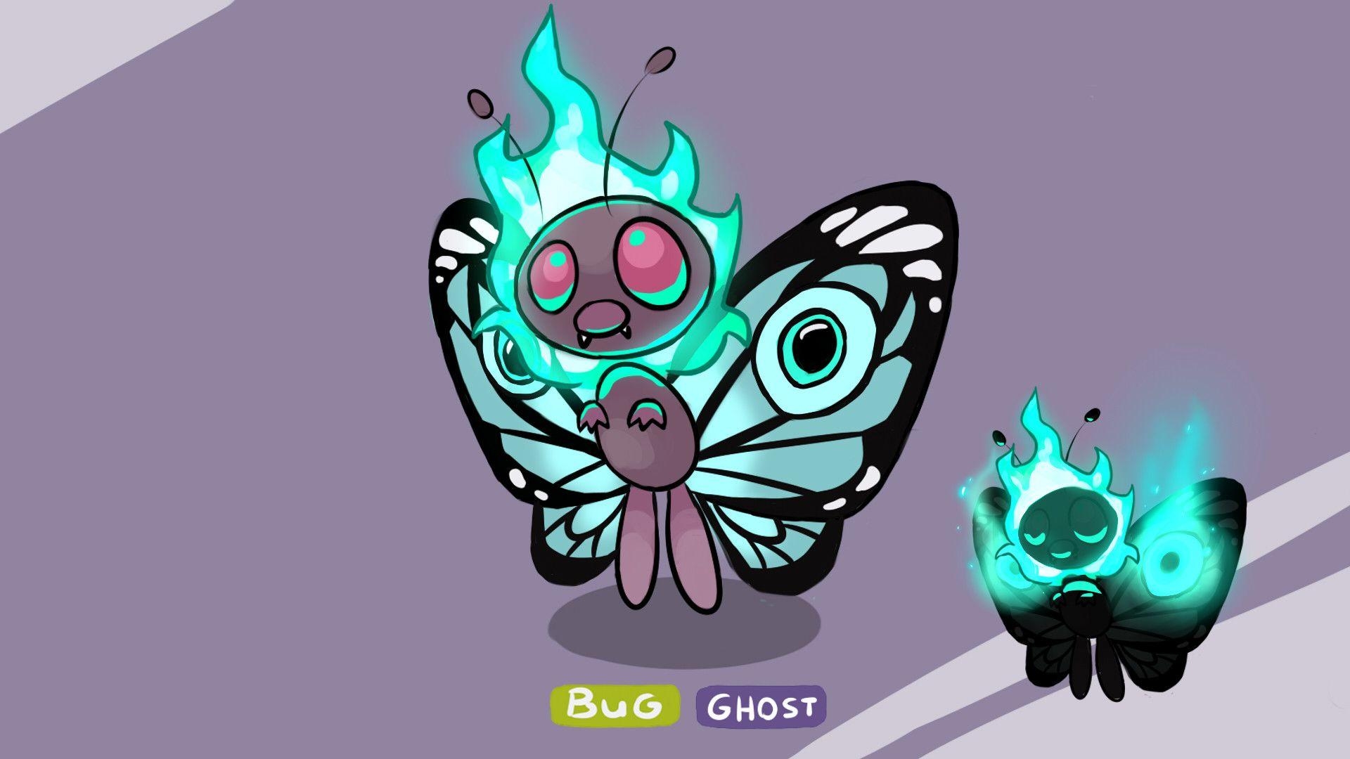 1920x1080 Alola Butterfree concept, Ryan van der Sman, Desktop