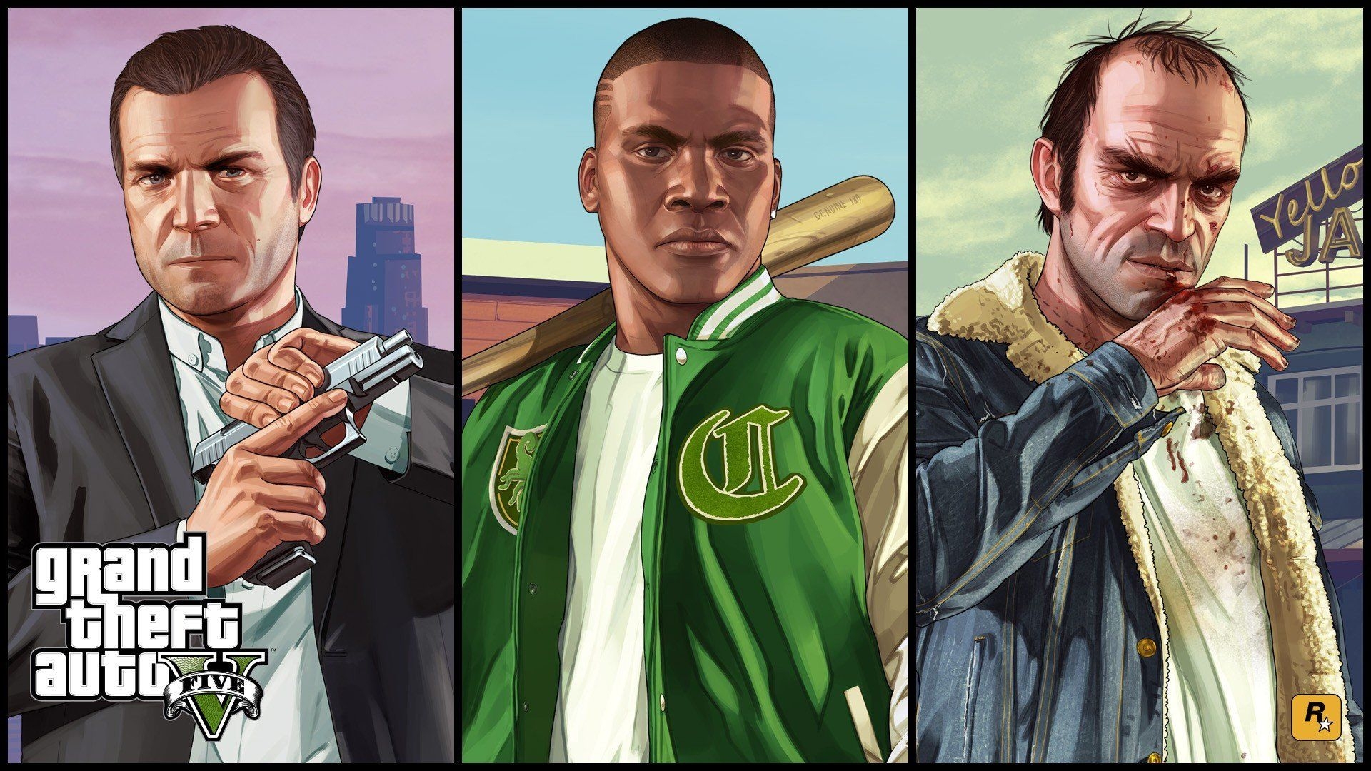 1920x1080 Trevor Philips, Franklin Clinton, Michael De Santa, Video games, Grand Theft Auto V, Grand Theft Auto HD Wallpaper / Desktop and Mobile Image & Photo, Desktop