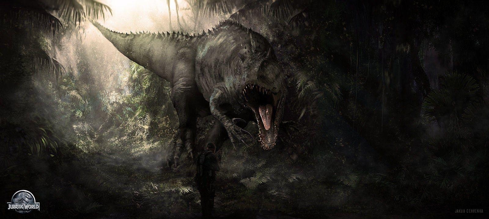 1600x720 great indominus rex wallpaper, Dual Screen