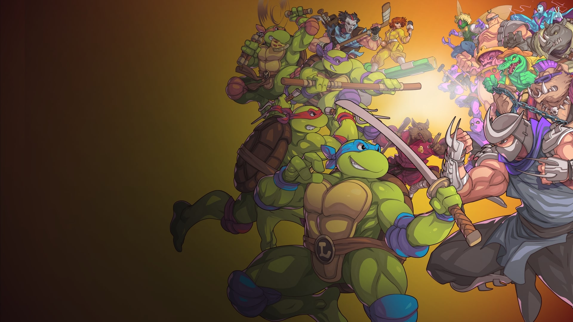 1920x1080 Teenage Mutant Ninja Turtles: Shredder's Revenge, Desktop