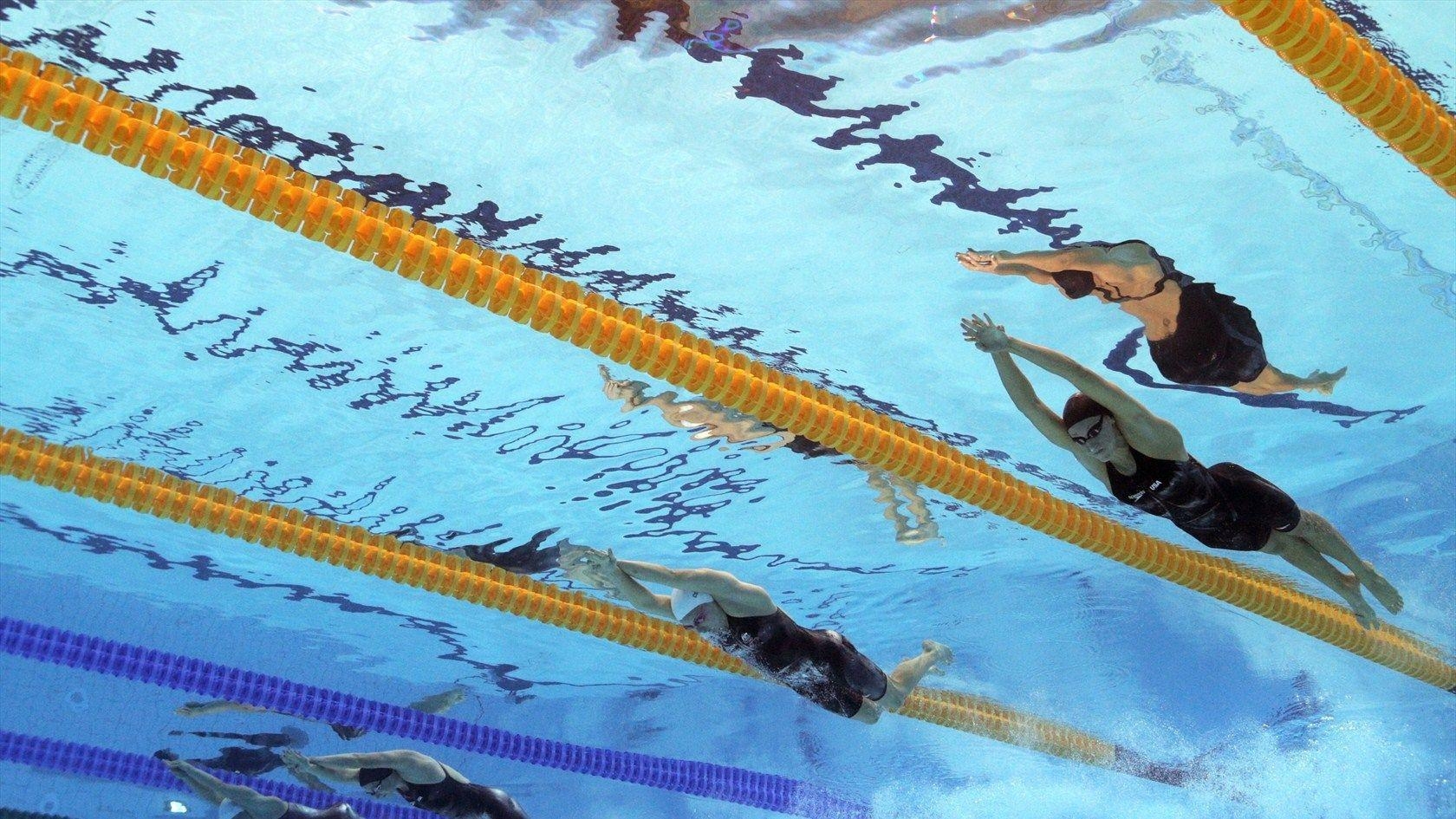 1680x950 Olympic Swimming Pool Wallpaper, Desktop