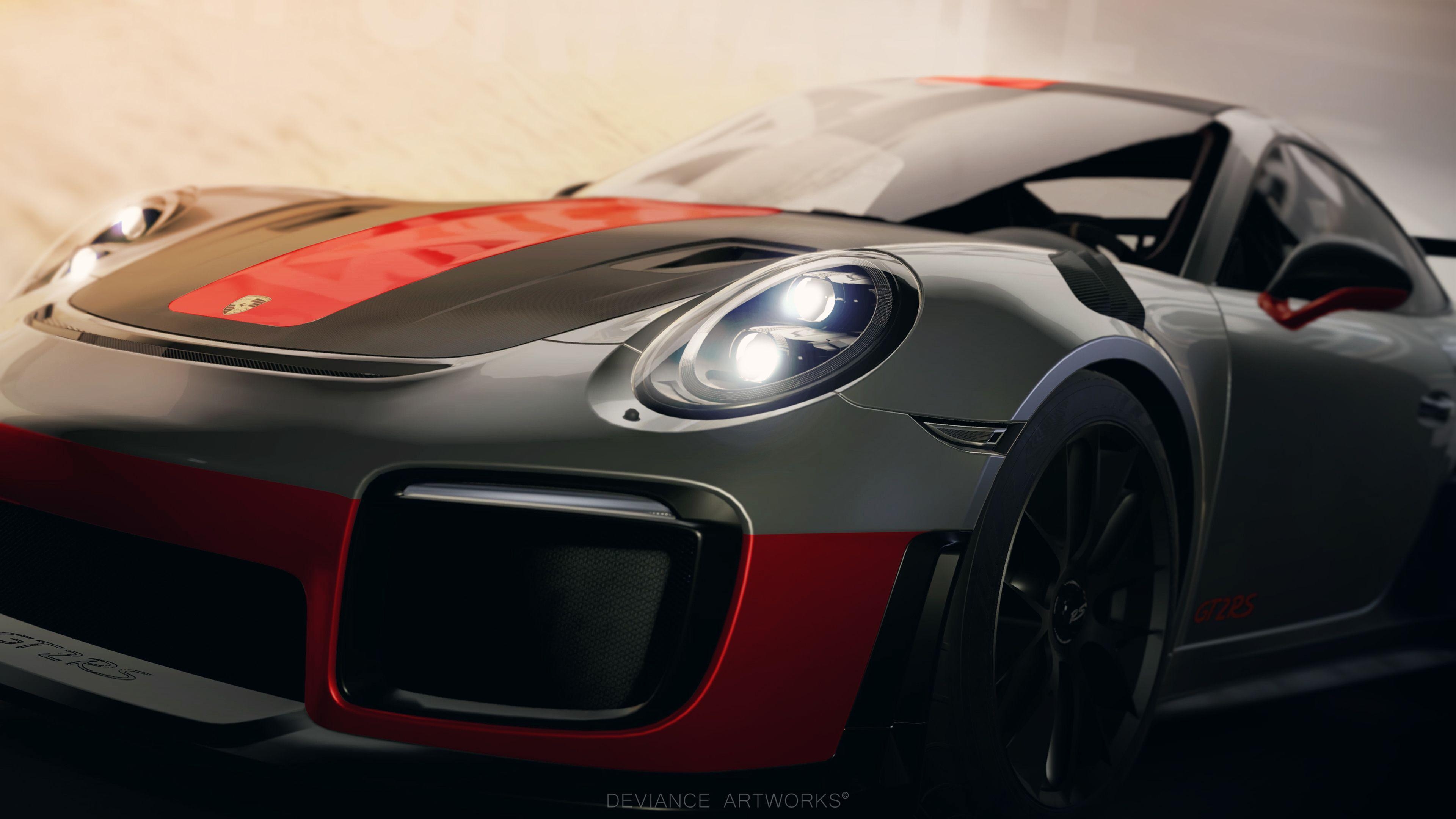 3840x2160 Porsche 911 GT2 RS Forza Motorsport 7 Wallpaper. HD Car Wallpaper, Desktop