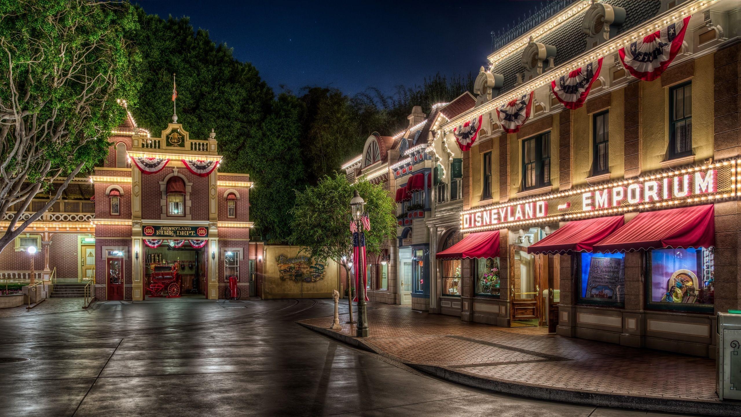 2560x1440 HD Disneyland Background, Desktop