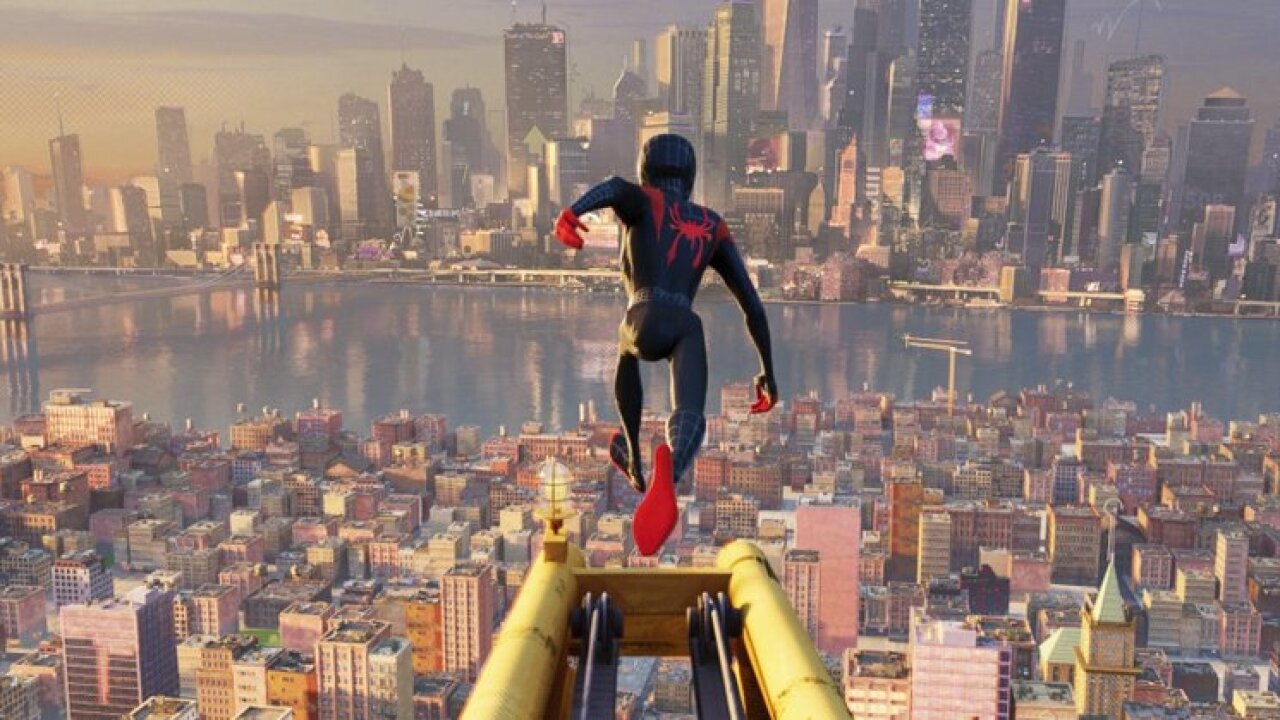 1280x720 Spider Man: Across The Spider Verse' Image Feature Miles And Other Heroes, Desktop