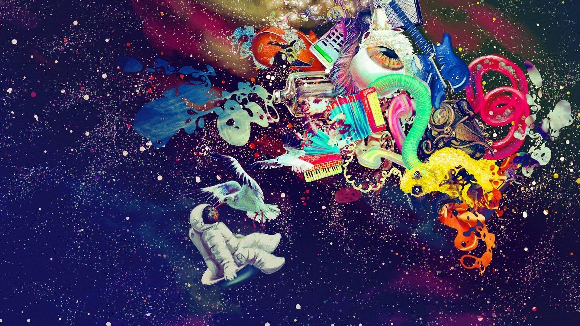 1920x1080 Psychedelic Space Wallpaper Free Psychedelic Space, Desktop