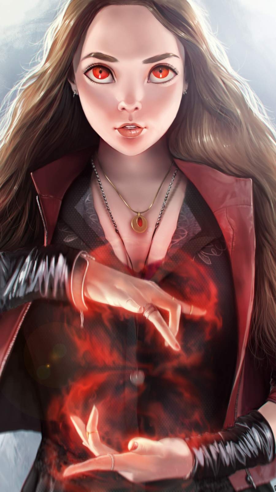 900x1600 Cute Scarlet Witch IPhone Wallpaper Wallpaper, iPhone Wallpaper, Phone