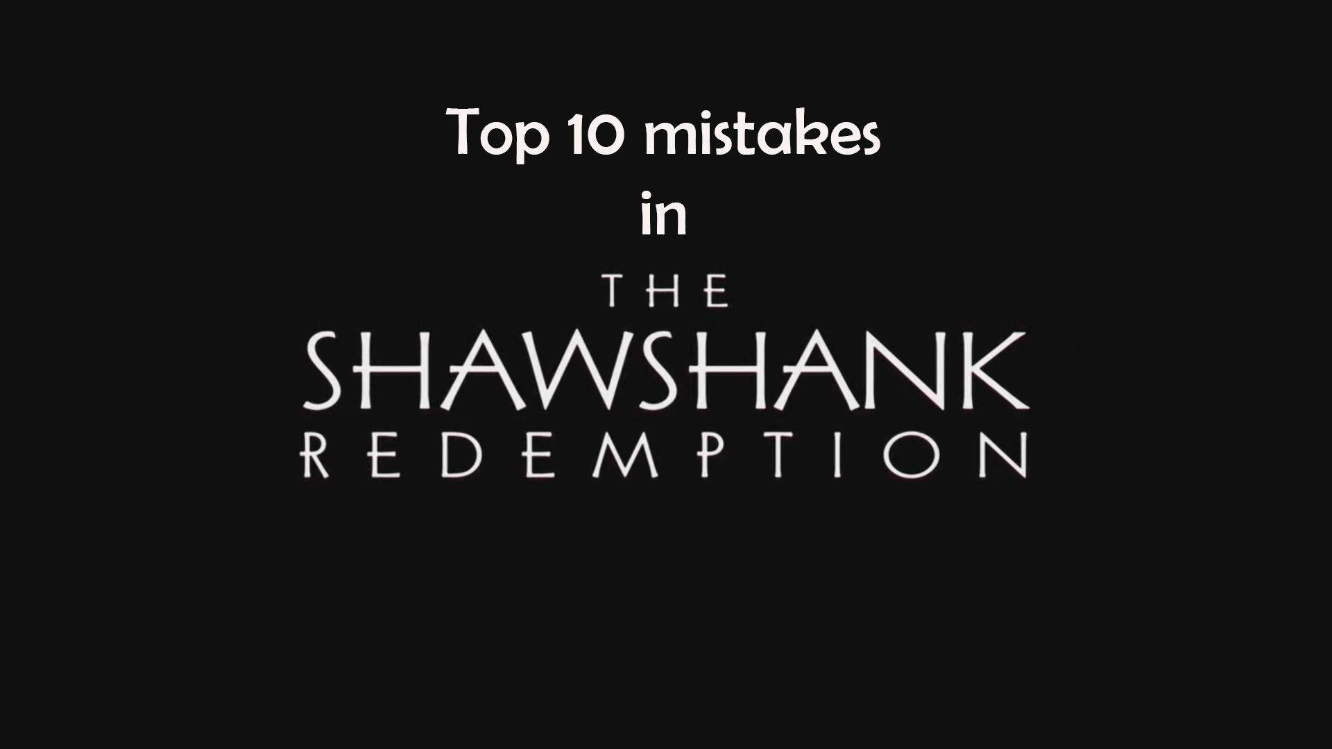 1920x1080 mistakes in The Shawshank Redemption, Desktop