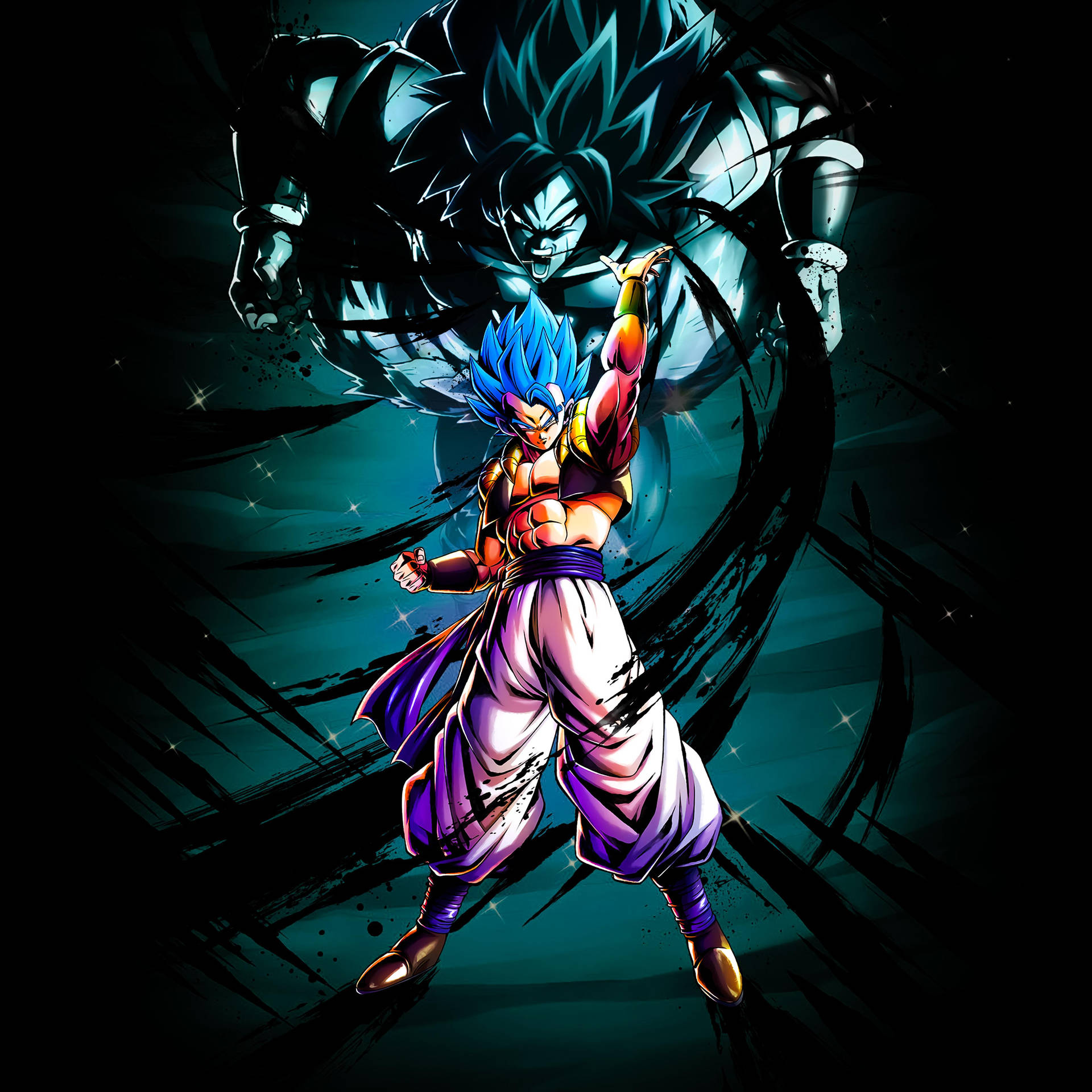 1920x1920 Download free Gogeta Dark Shadow, Phone