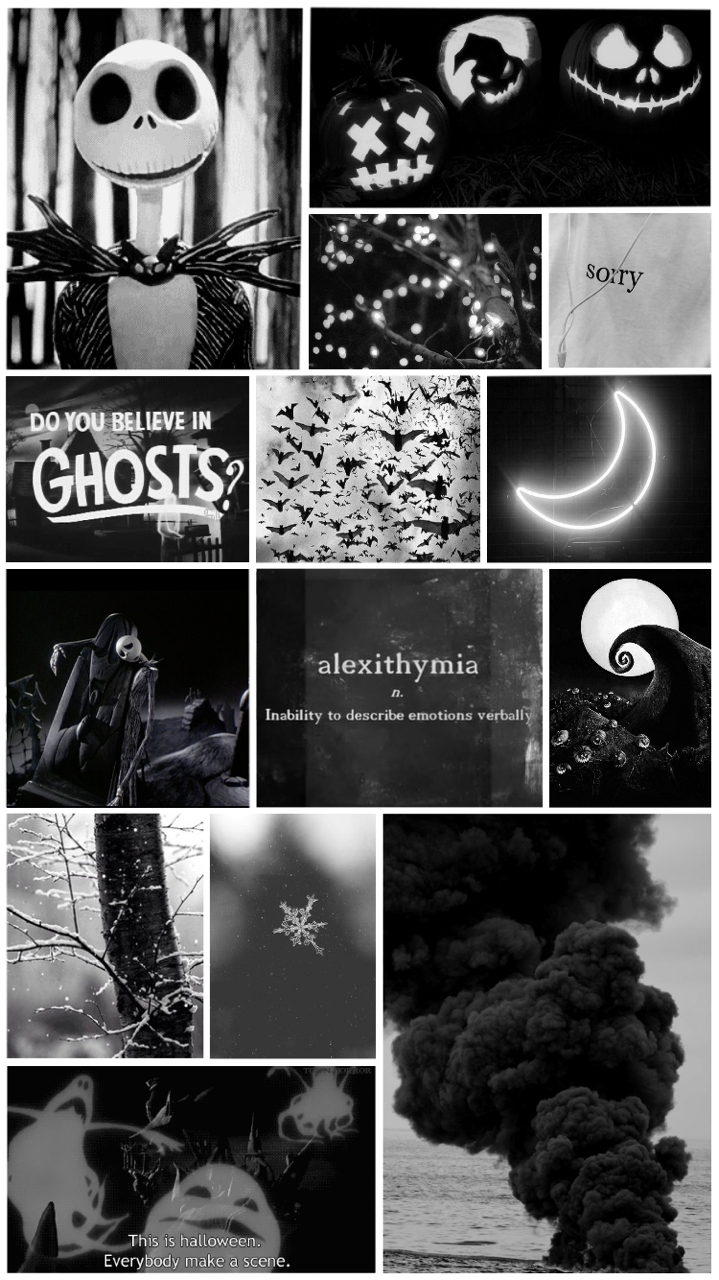 720x1280 Aesthetic Tumblr Jack Skellington Wallpaper, Phone