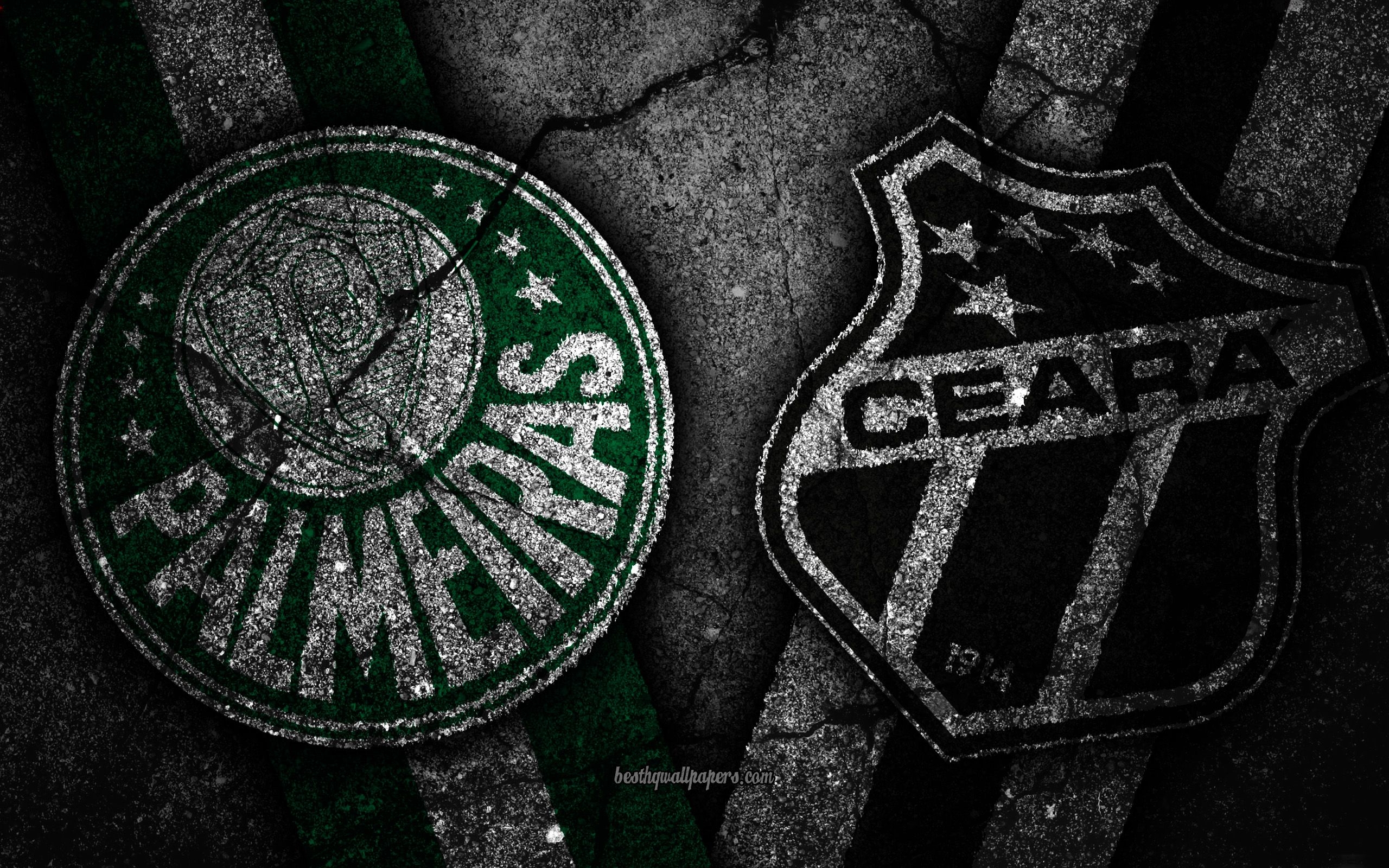 2560x1600 Download wallpaper Palmeiras vs Ceara, Round Serie A, Brazil, Desktop