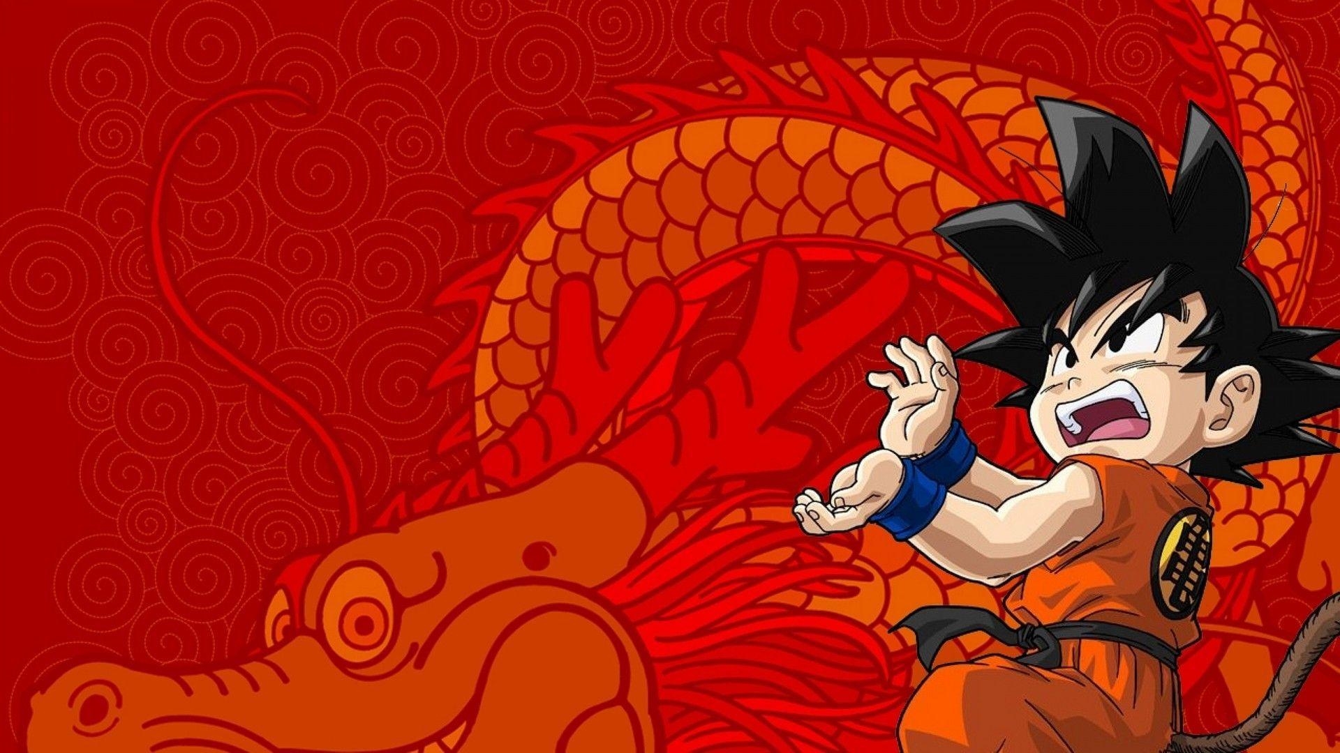 1920x1080 Wallpaper Kid Goku. Best HD Wallpaper. Goku wallpaper, Dragonball z wallpaper, Kid goku, Desktop