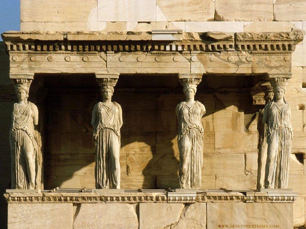 1030x770 Acropolis Athens Statues Wallpaper, Desktop