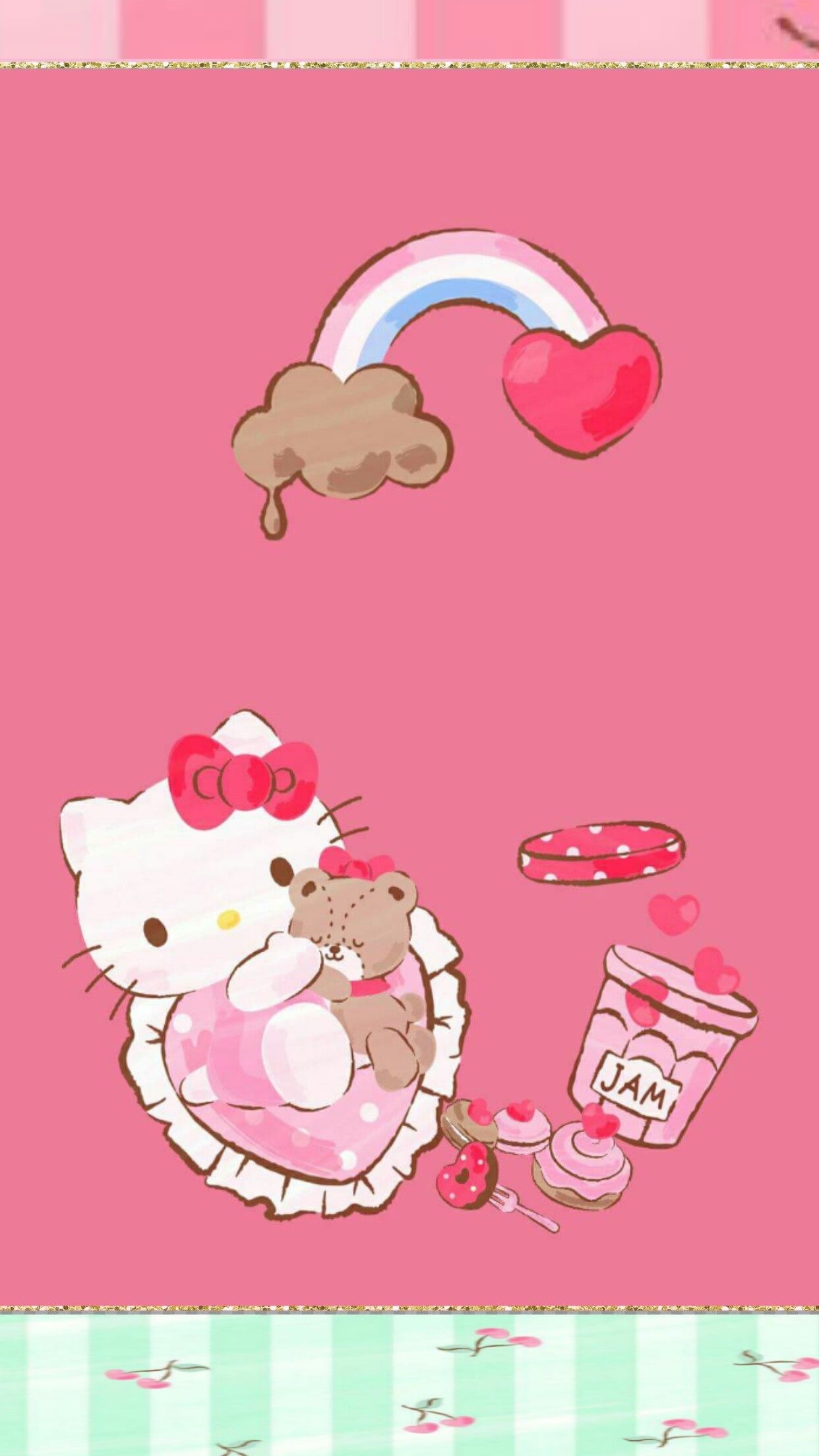 1250x2210 Hello Kitty Valentine Wallpaper, Phone