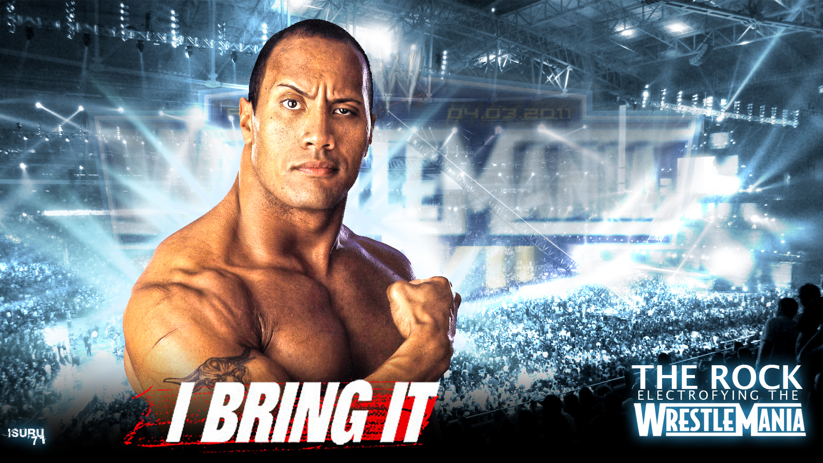 1600x900 The Rock Smackdown Just Bring It Season, Desktop