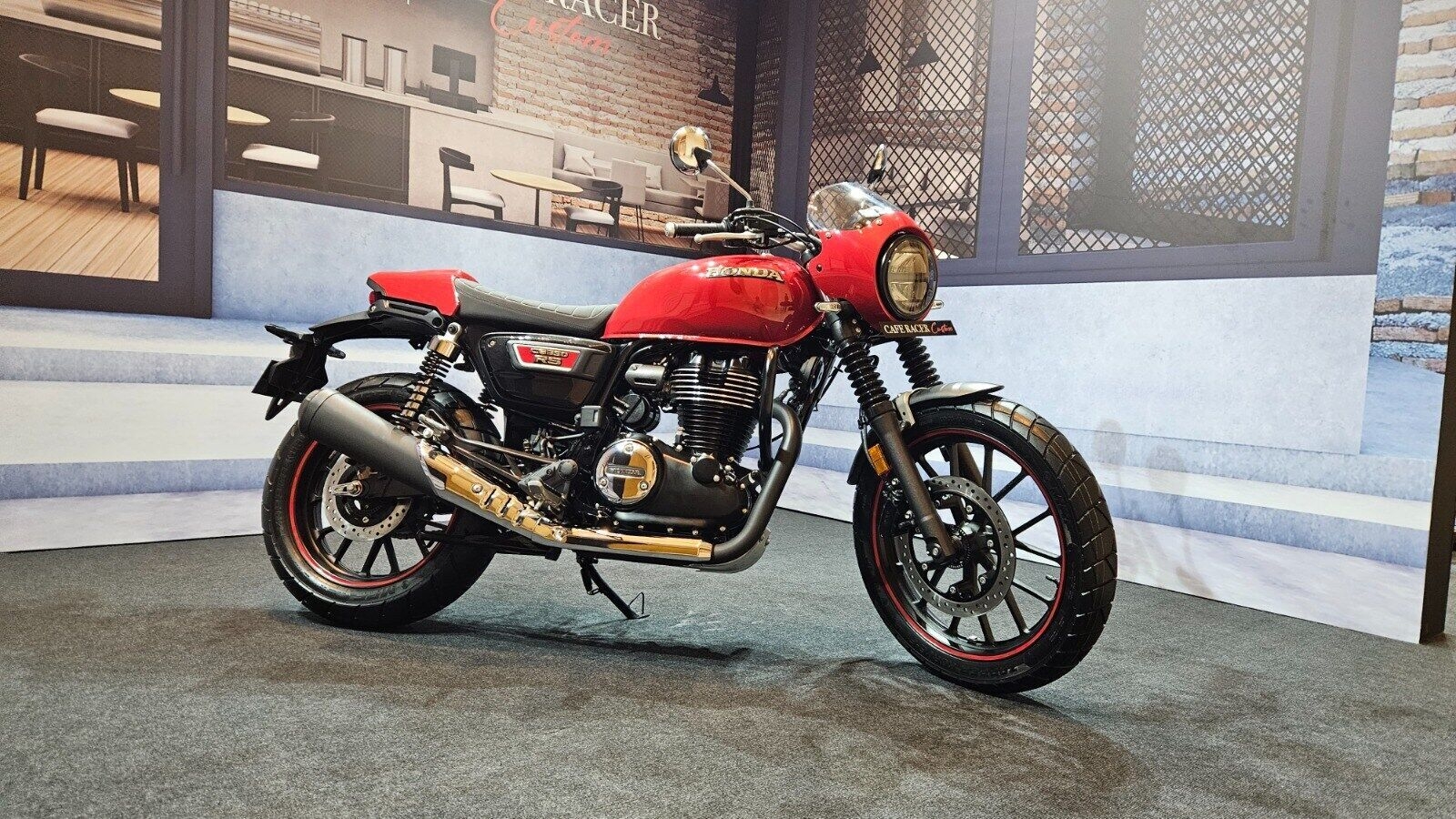 1600x900 In Pics: Honda CB350RS With Cafe Racer Has A Blend Of Neo Retro Design Elements, Desktop