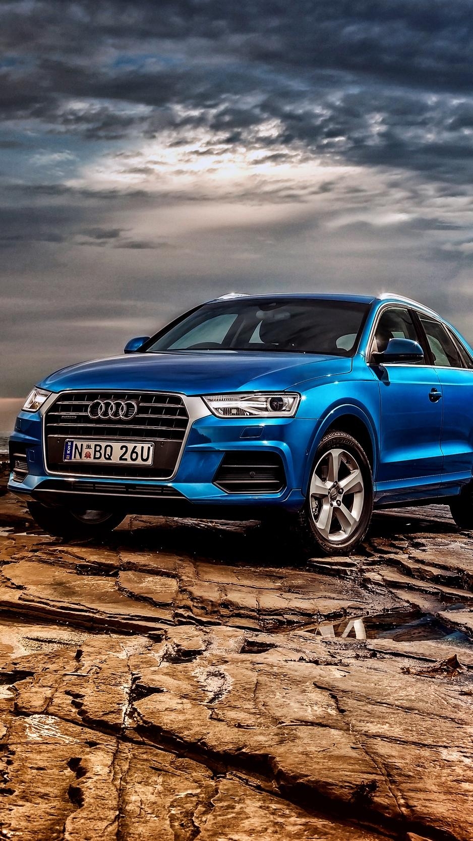 940x1670 Download Wallpaper  Audi Q Suv, Blue Iphone 8 7 6s, Phone