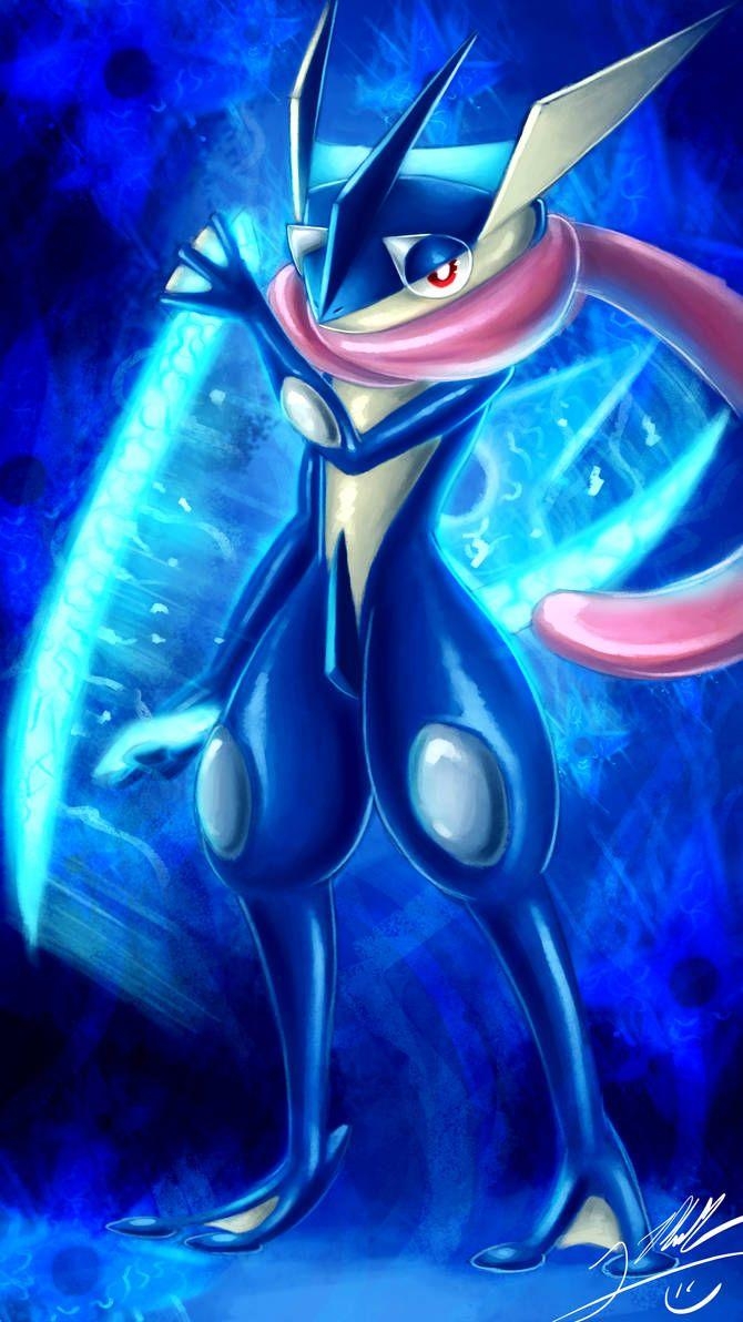 670x1200 Greninja by ShupaMikey. Cute pokemon wallpaper, Phone