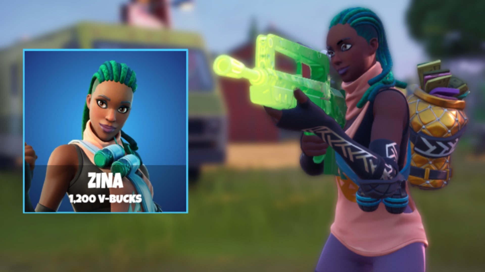 1920x1080 Zina Fortnite wallpaper, Desktop