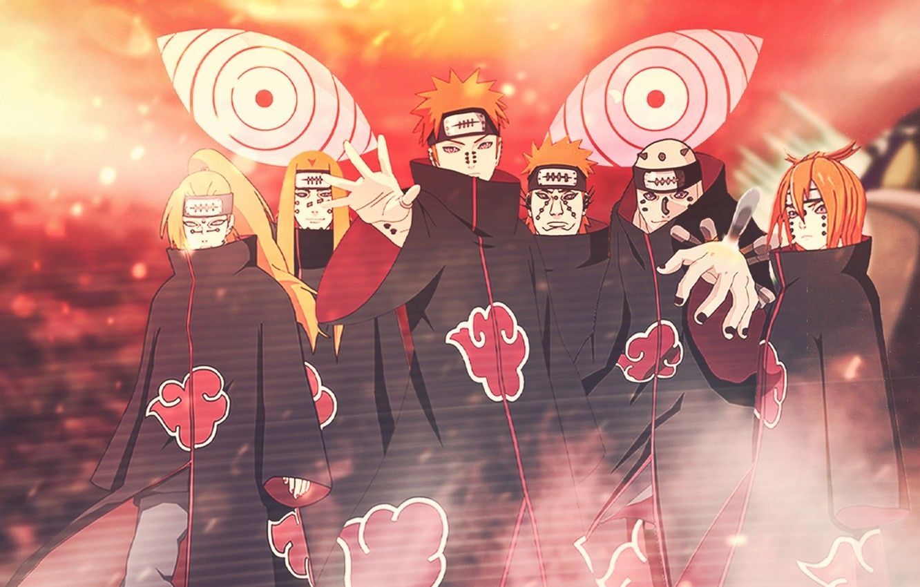 1340x850 Wallpaper naruto, naruto, akatsuki, Payne, akatsuki, pain image for desktop, section арт, Desktop