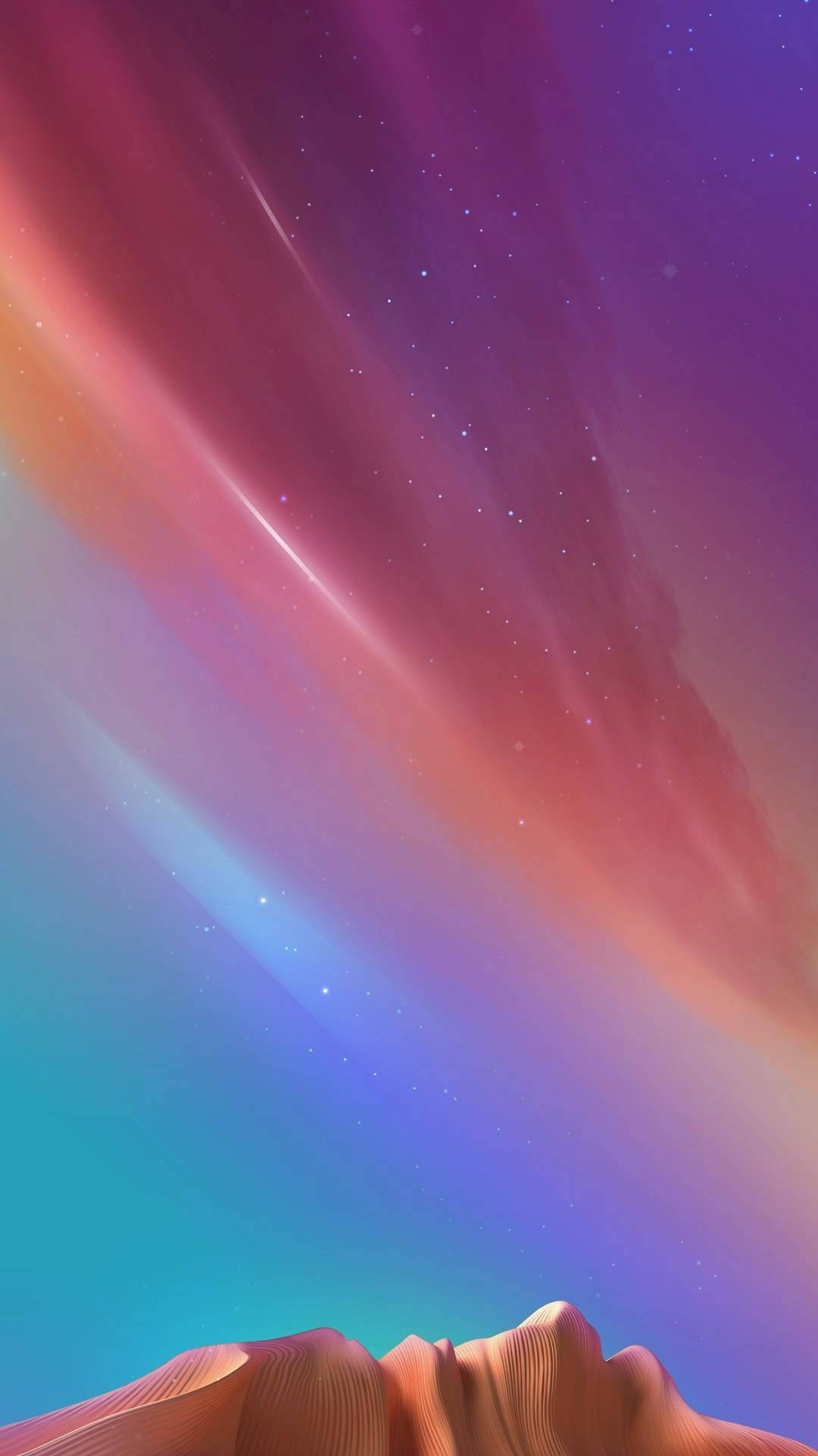 1080x1920 iOS 15 Sky With Stars Wallpaper, Phone