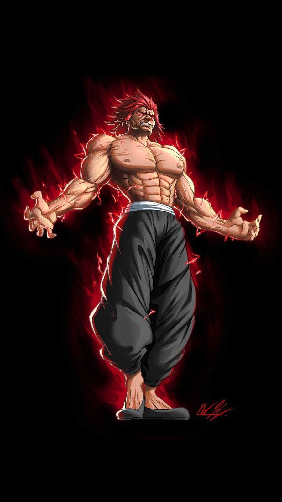 900x1600 Yujiro Hanma Wallpaper, Phone