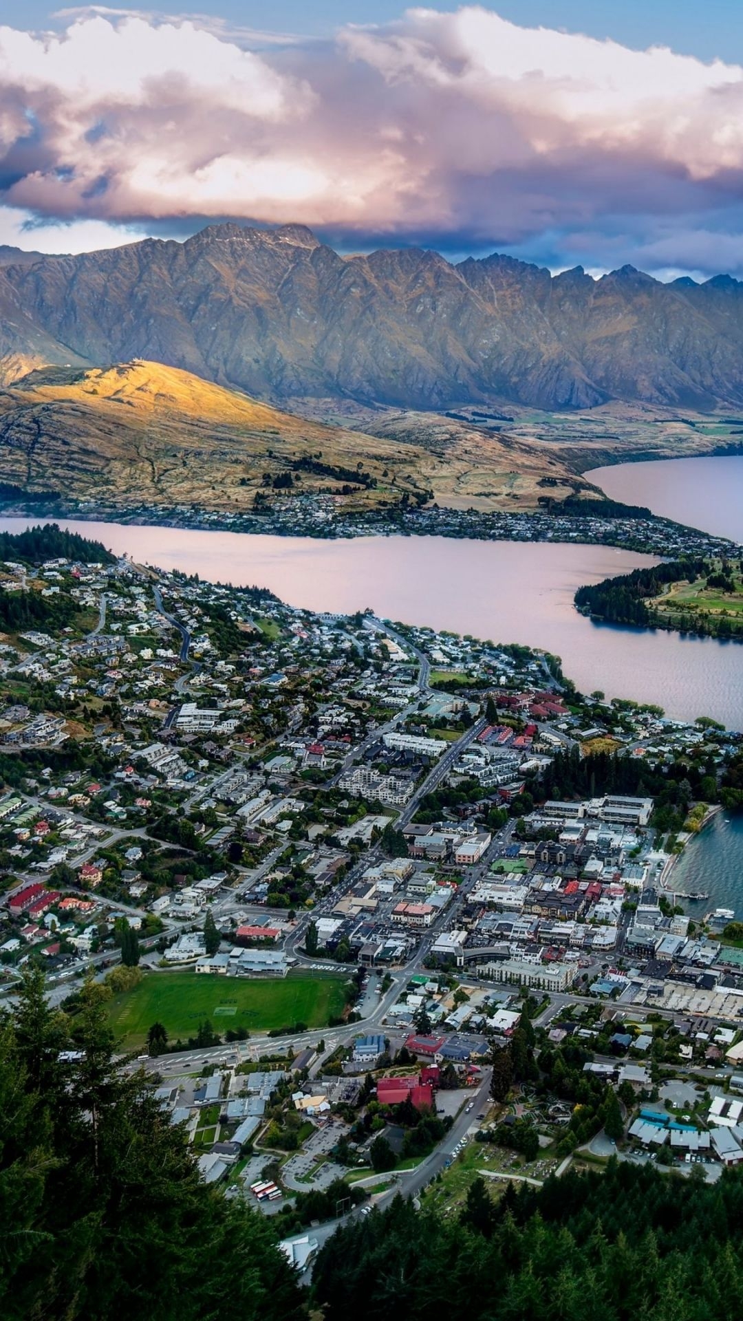 1080x1920 Man Made Queenstown (New Zealand) () Wallpaper, Phone