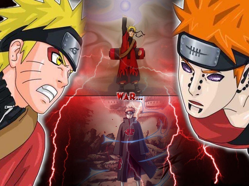 1030x770 Wallpaper De Naruto Vs Pain, Desktop