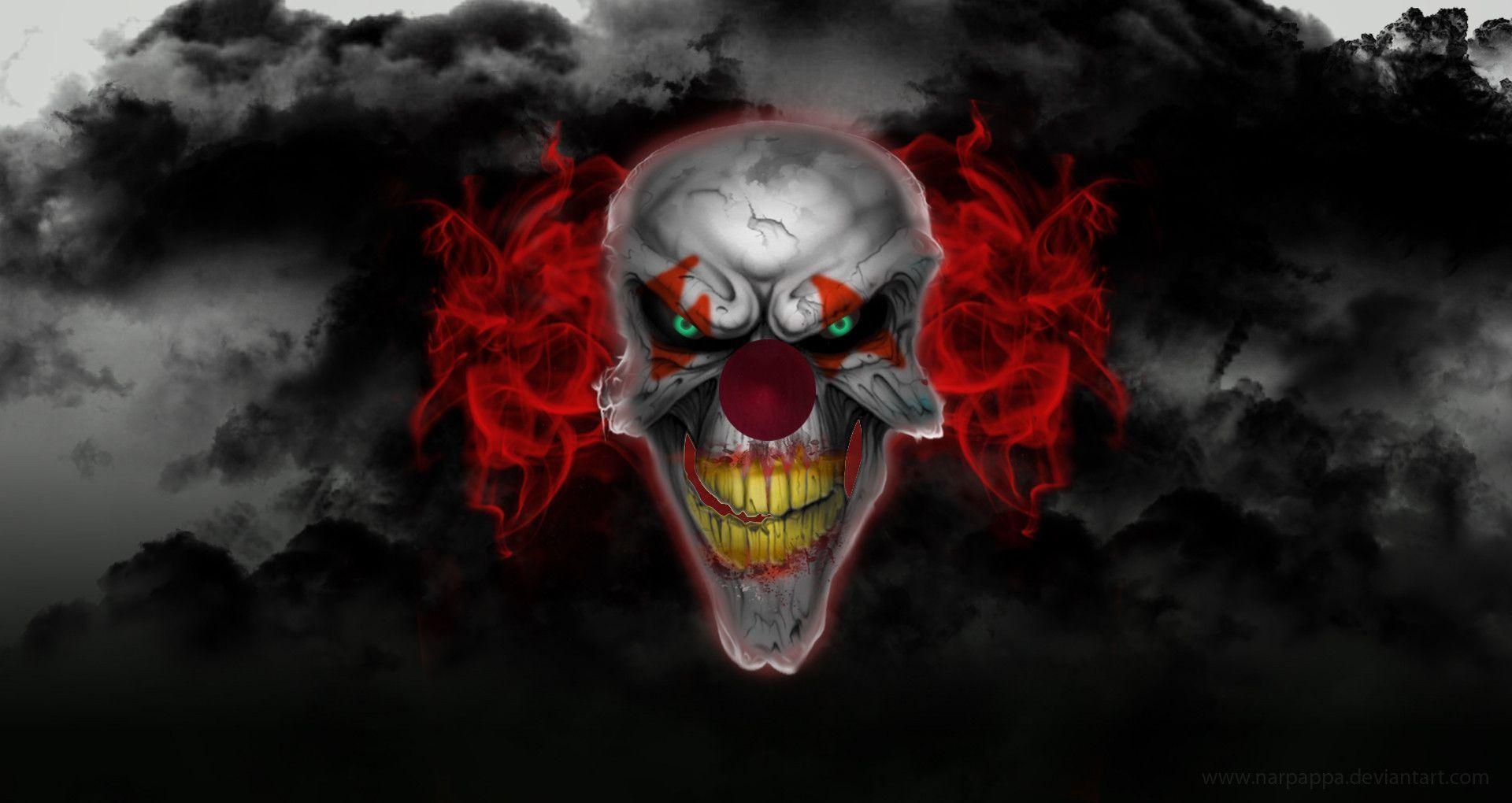 1920x1020 Scary Joker Full HD Wallpaper, Desktop