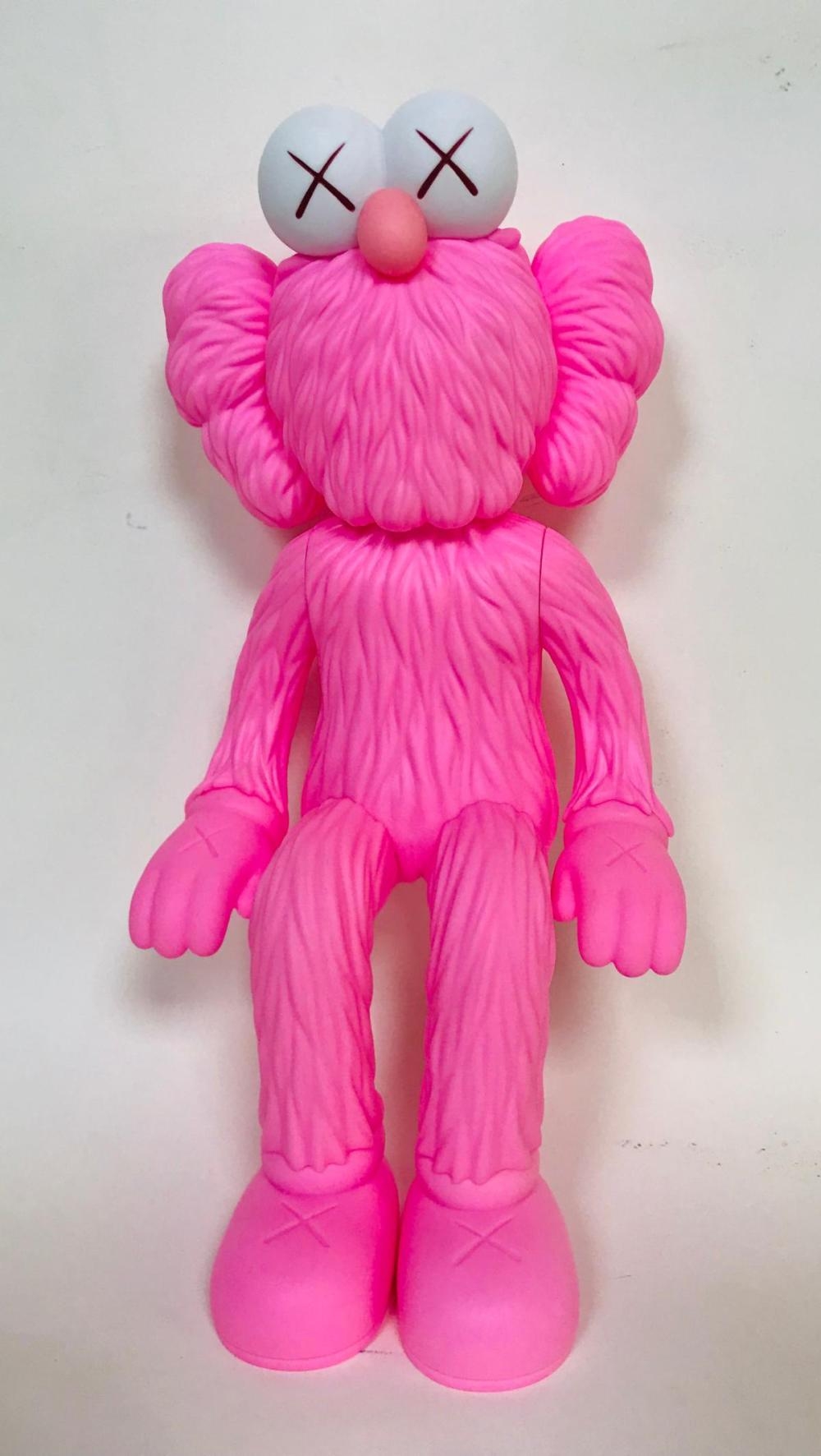 1000x1780 Sold Price: KAWS Pink BFF Companion (KAWS BFF pink) In the Manner Of date PDT, Phone