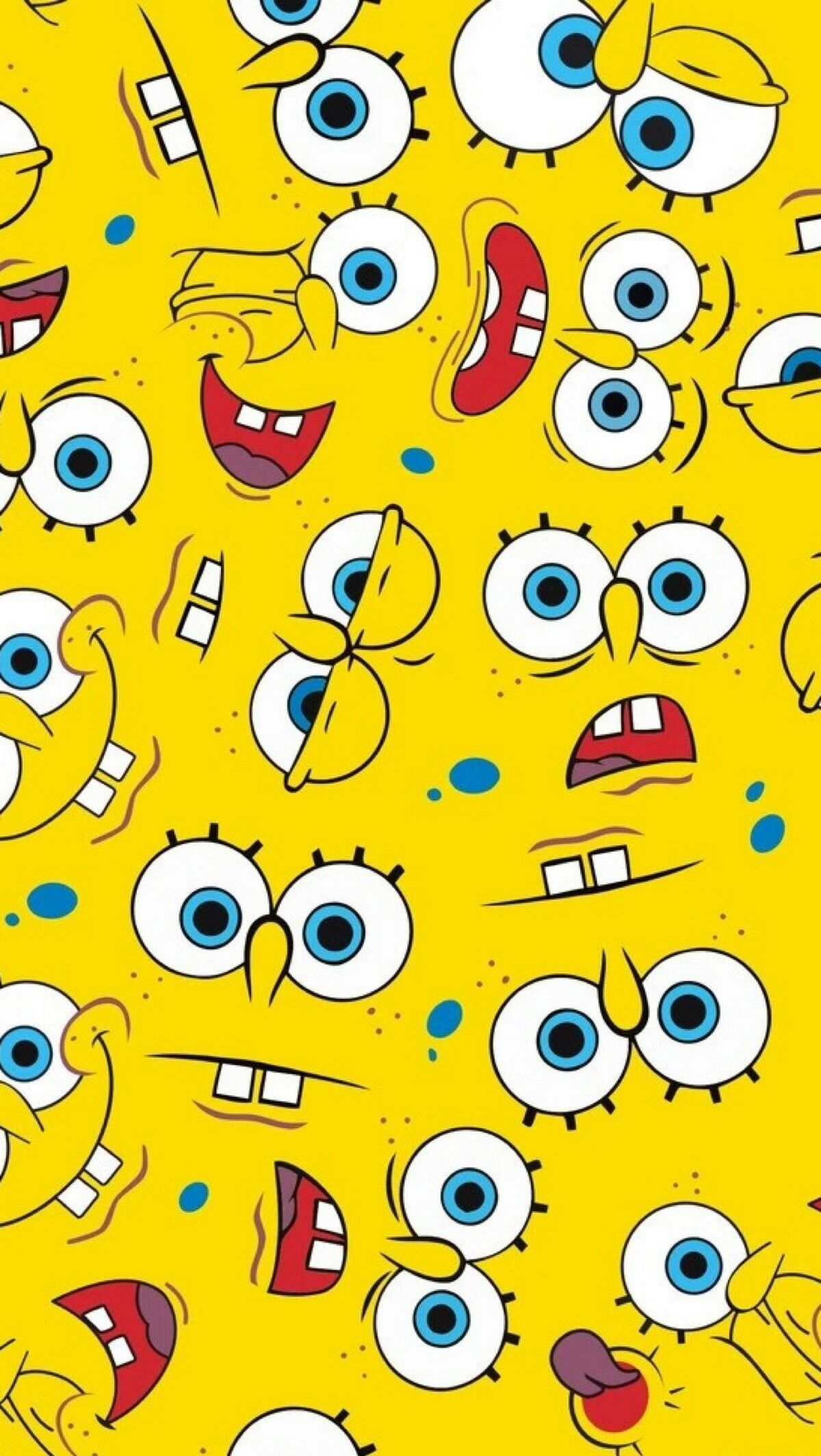 1200x2130 Spongebob Wallpaper Collage, Phone